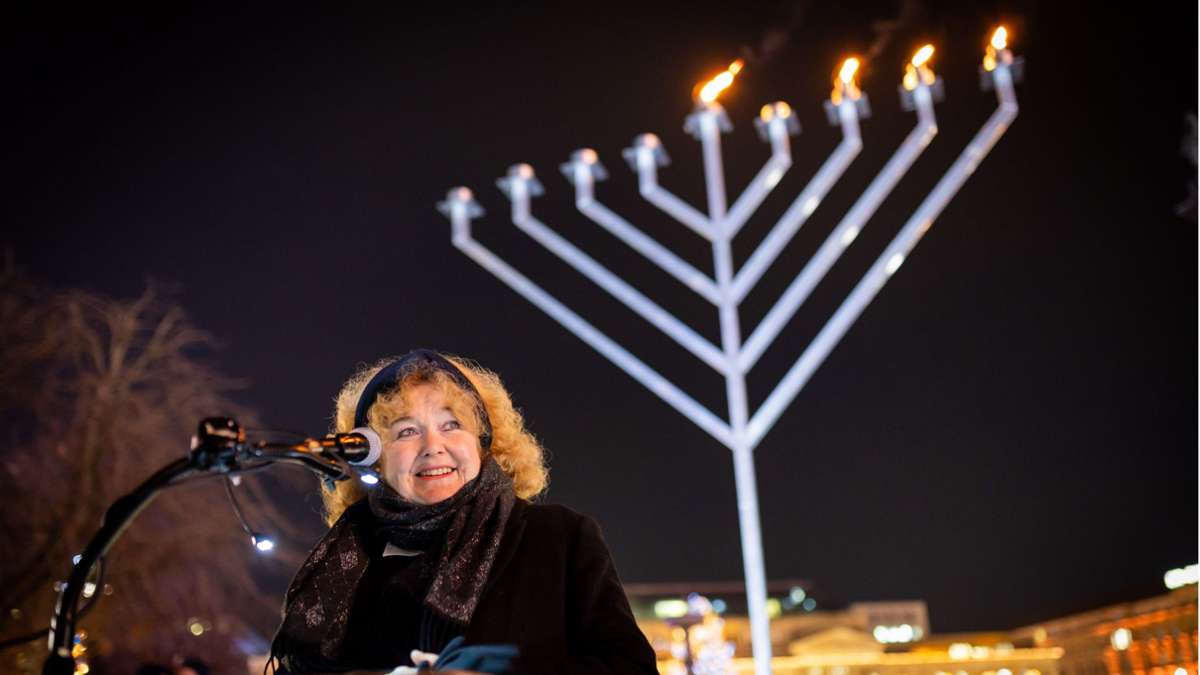 Chanukka-Fest in Stuttgart: Jüdische Gemeinde erfährt viel Solidarität