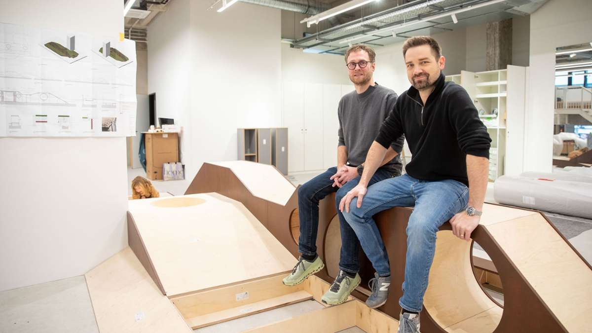 Schulstraße Stuttgart: Langeweile ade: Zwei Väter wagen alles mit ihrem Indoor-Spielplatz in der City - KRZ Plus