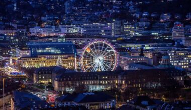 Jahreswechsel in Stuttgart: Schlossplatz an Silvester abgesperrt: Riesenrad macht um 17 Uhr Schluss