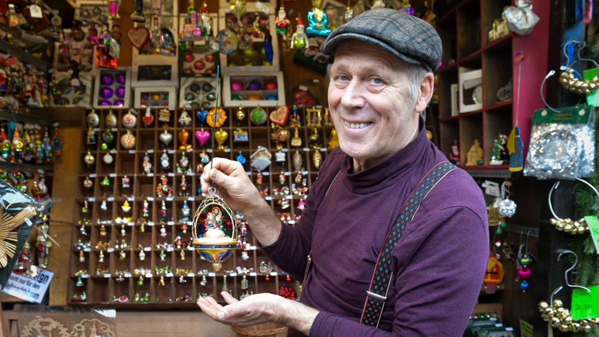 Verkaufsstände in Stuttgart: „Das schönste Kaufhaus Stuttgarts“ – so sehen die Händler den Weihnachtsmarkt