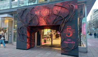 Königstraße Stuttgart: „Stranger Things“ an der Einkaufsmeile – Telekom öffnet Tor zu neuer Welt