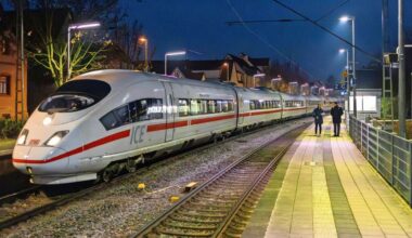 Verbindung Stuttgart-Berlin: Seltenes Schauspiel – ICE fährt noch bis Samstag über Marbach - KRZ Plus