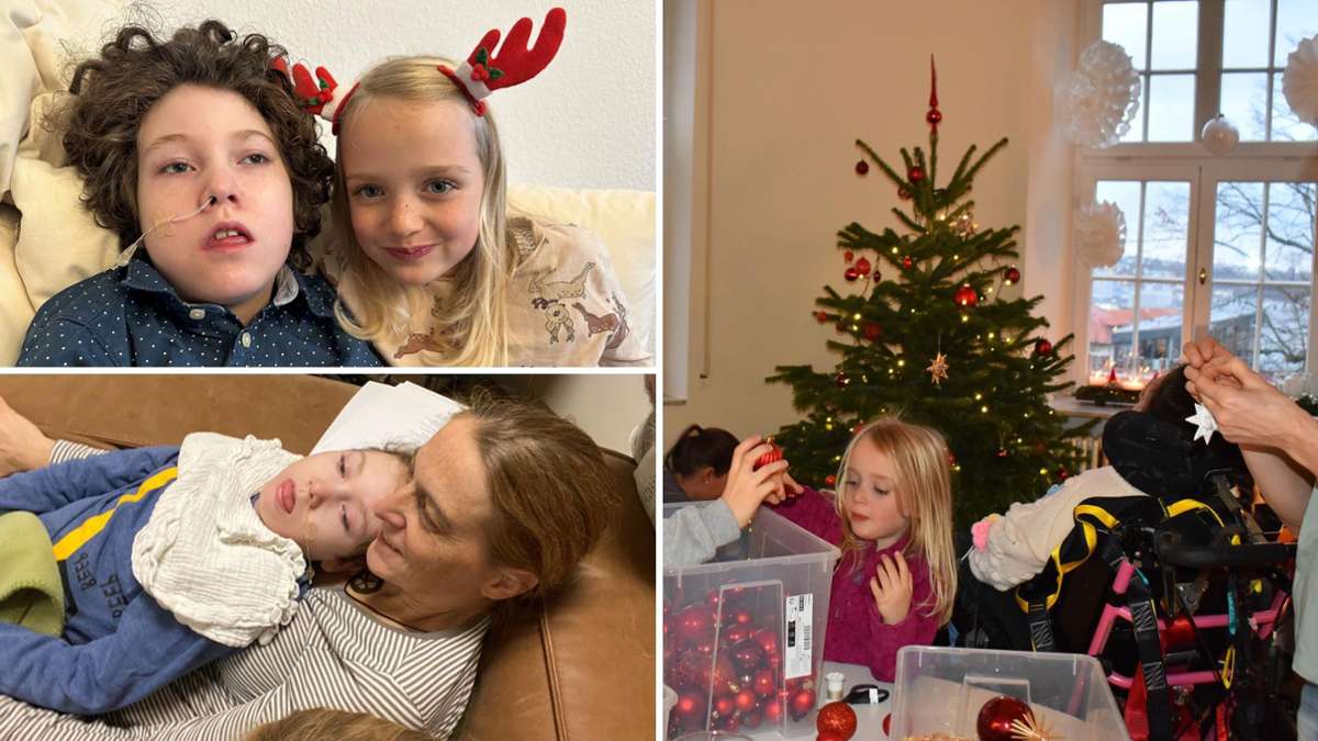 Feier mit schwerkrankem Kind: Heilig Abend im Kinderhospiz – „Ich kann die Zeit ganz anders genießen“