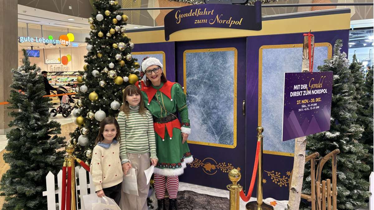 Kostenlose Aktion in Stuttgart: Virtuelle Gondelfahrt zum Weihnachtsmann