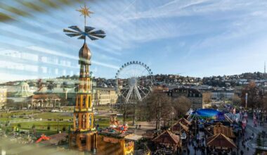 Finale auf dem Weihnachtsmarkt: Sparkurs und Sonnenschein: Stuttgarter Weihnachtsmarkt zieht Resümee