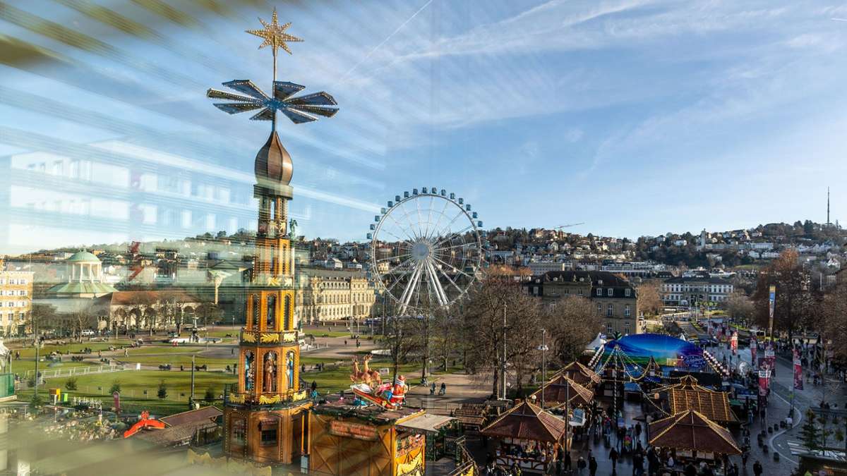 Finale auf dem Weihnachtsmarkt: Sparkurs und Sonnenschein: Stuttgarter Weihnachtsmarkt zieht Resümee