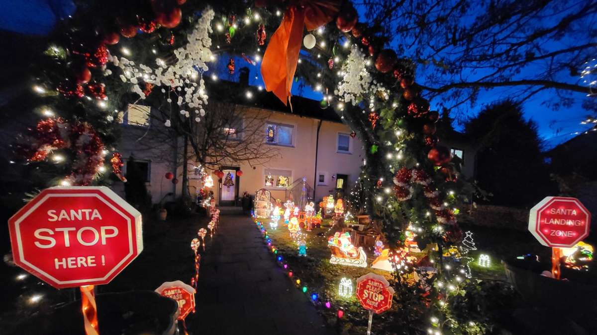 „Hat uns sehr berührt“: Die schönsten Weihnachtshäuser in Esslingen und Umgebung - Kreis