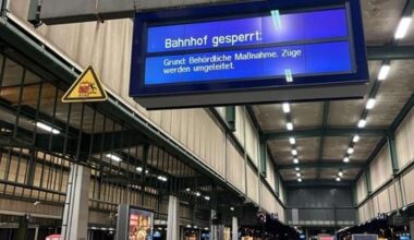 Polizeieinsatz in Stuttgart: Hauptbahnhof bleibt stundenlang gesperrt