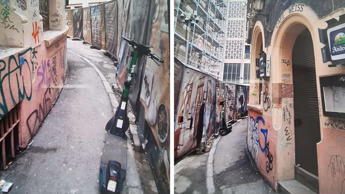 Stuttgarter Innenstadt: Märchenviertel: „Illegales Versetzen des Bauzauns“? Wirte und Anwohner verärgert - Stuttgart