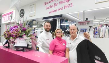 Traditionsgeschäft in Stuttgart: Immer sauber bleiben – seit 100 Jahren: Die Reinigung Trieb