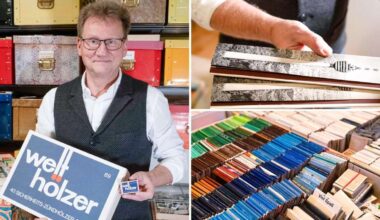 Peter Mackowiack aus Stuttgart: 443000 Streichholzschachteln – „Irgendwann kann man nicht mehr anders“ - Stuttgart