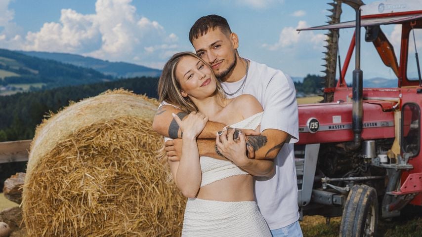 Melina Hoch und Max Bornmann, Kandidaten "Forsthaus Rampensau Germany" Staffel 3