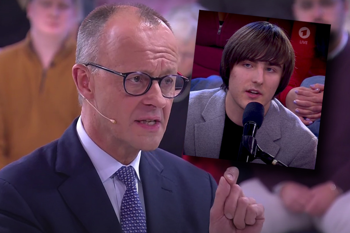 Mann aus Gelsenkirchen konfrontiert Merz: "Gestalten in unseren Parks"