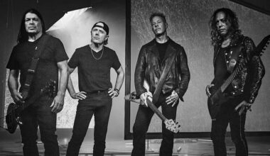 Metallica: Rob Trujillo, Lars Ulrich, James Hetfield und Kirk Hammett (v.l.)