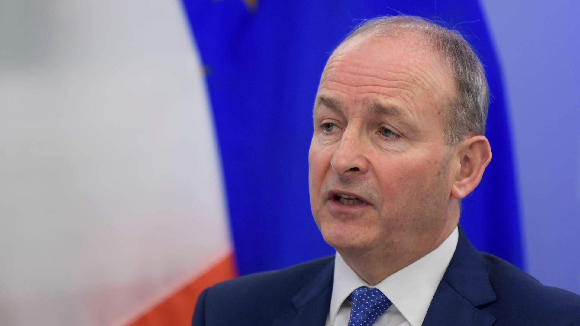 Micheál Martin (Archivbild): Der irische Außenminister gilt seit Beginn des Krieges in Nahost als Kritiker Israels. Micheál Martin (Archivbild): Der irische Außenminister gilt seit Beginn des Krieges in Nahost als Kritiker Israels.