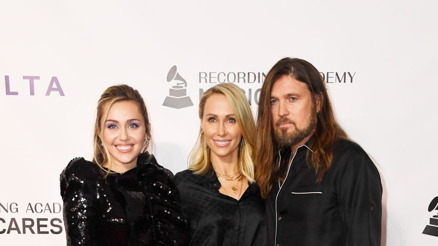 Miley Cyrus, Tish Cyrus und Billy Ray Cyrus, 2019