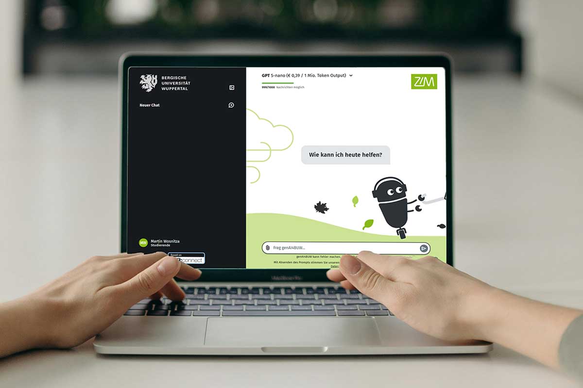 genAI4BUW: Bergische Universität stellt Studierenden und Beschäftigten KI-Tools zur Verfügung - blickfeld