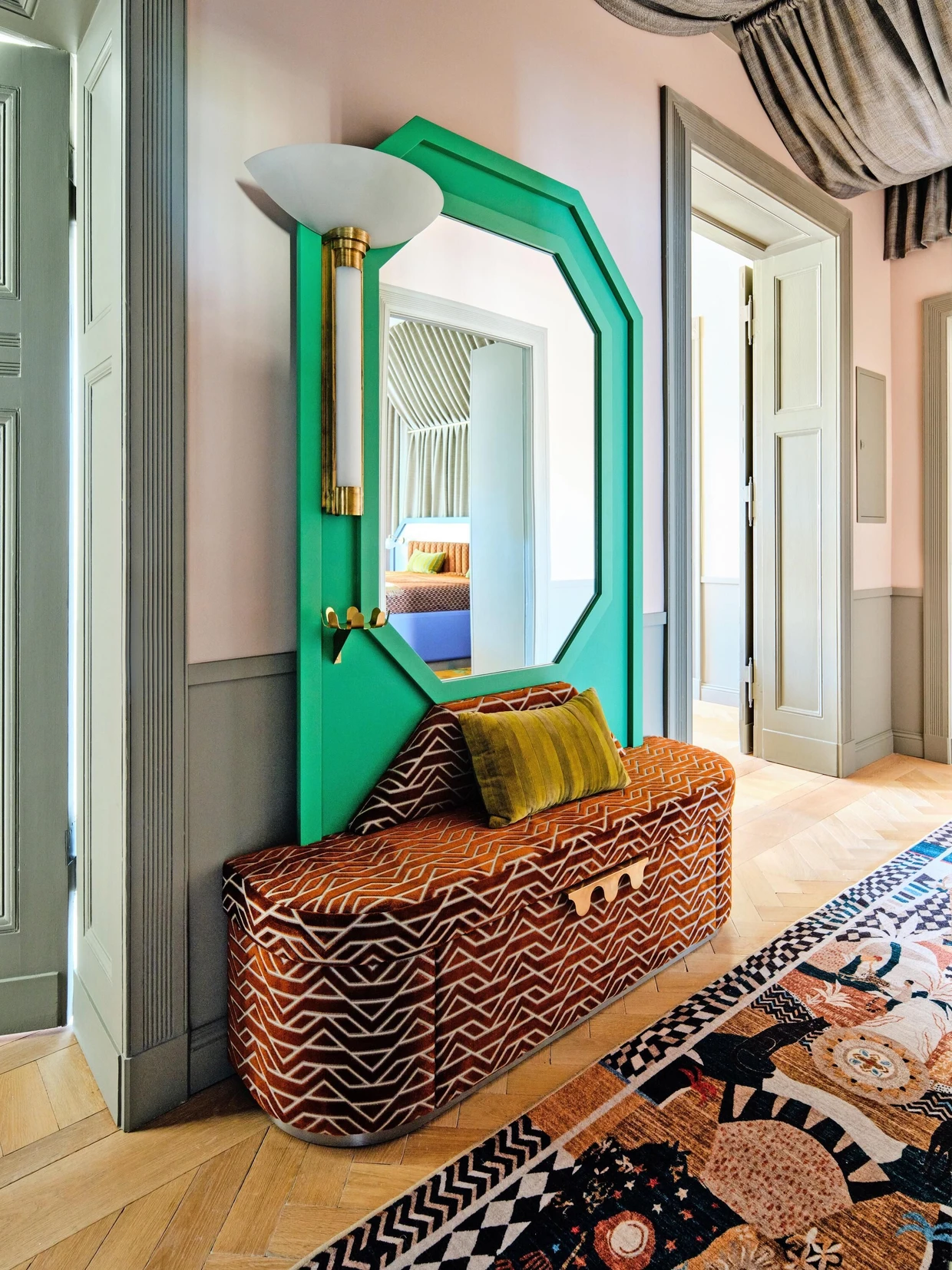 Mut: Jetzt sind Farbe und starke Muster angesagt.