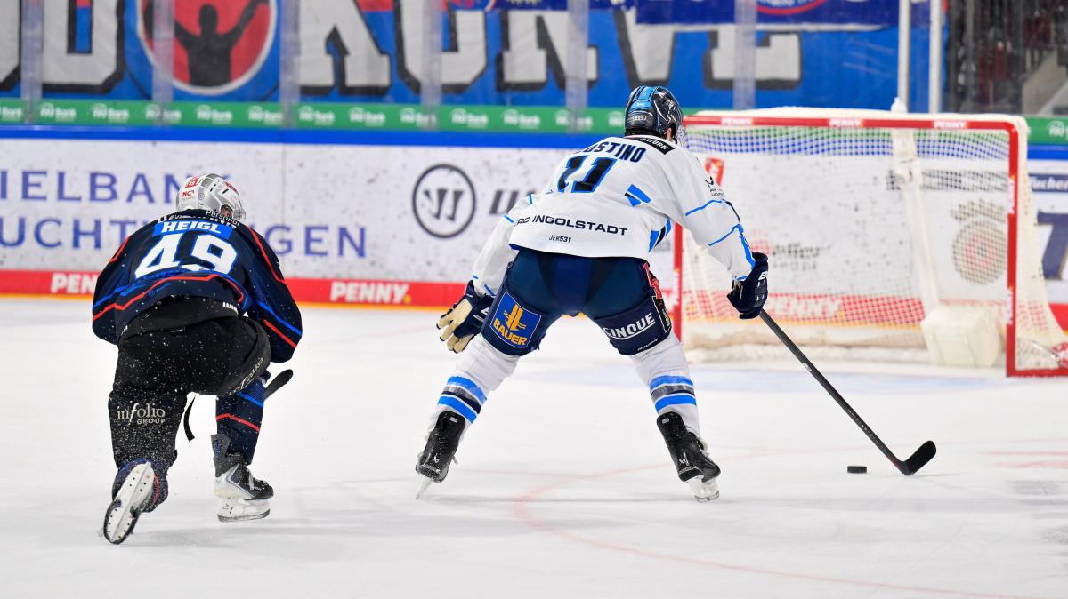 ERC Ingolstadt gewinnt gegen die Ice Tigers Nürnberg 5:3.