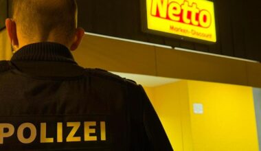 Mann überfällt Netto in Zerzabelshof