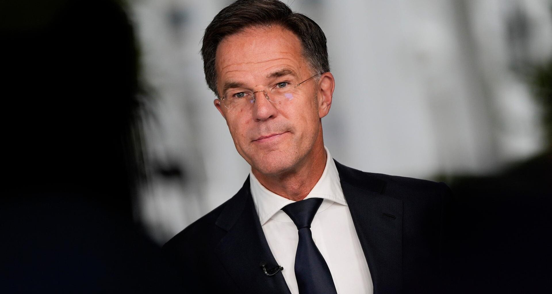 Washington: NATO-Generalsekretär Mark Rutte lächelt in die Kamera.