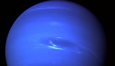 Ein blauer Planet im schwarzen All