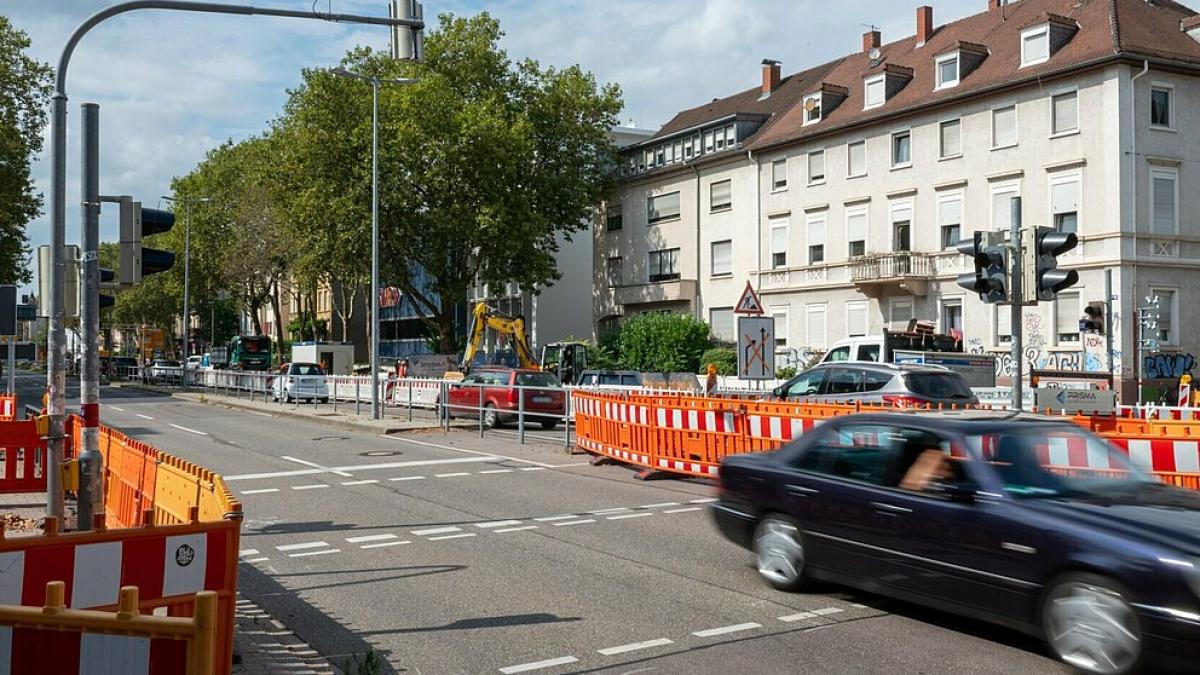 Kriegsstraße in Karlsruhe öffnet über Weihnachten für Autofahrer