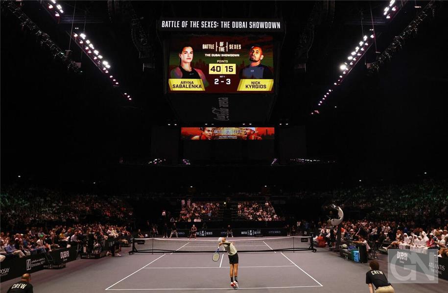 Tennis-Duell der Geschlechter: Kyrgios schlägt Sabalenka