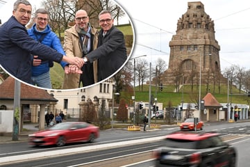 Leipzig: Nach neun Monaten Bauzeit: Wichtige Leipziger Straße endlich wieder frei