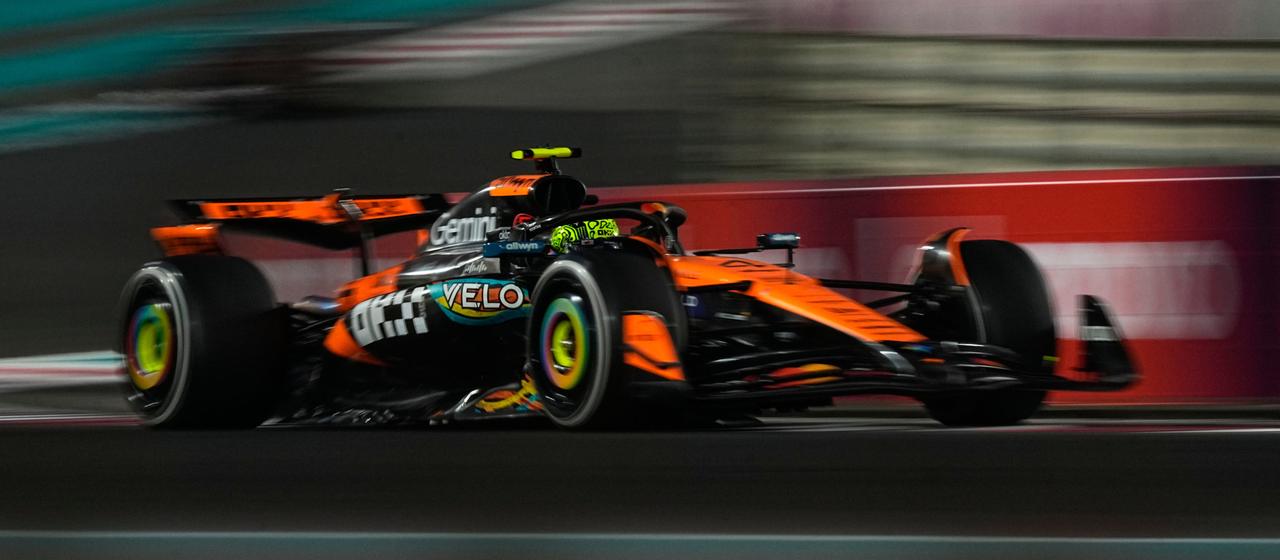 Lando Norris in Aktion | dpa Lando Norris in Aktion