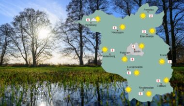 Berlin und Brandenburg kratzen an der 10-Grad-Marke