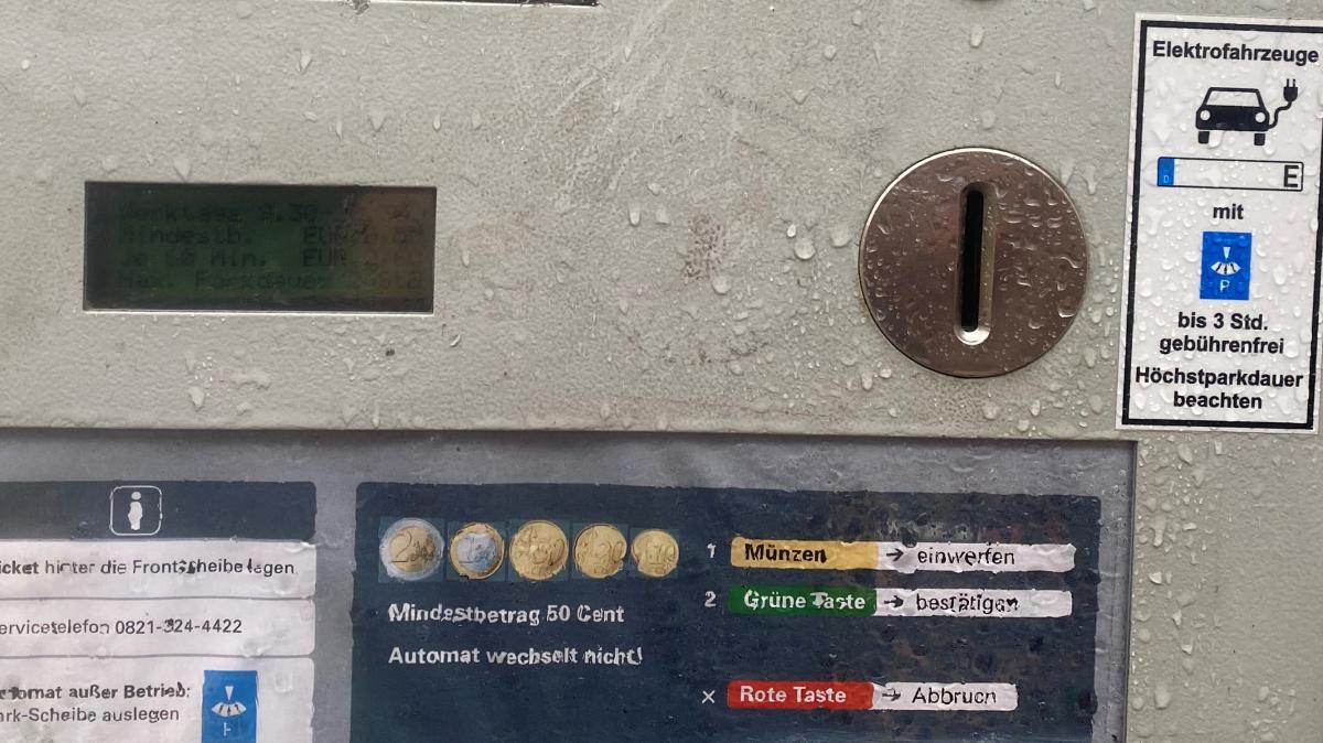 Regelung für E-Autos an Parkscheinautomaten wird nicht geändert