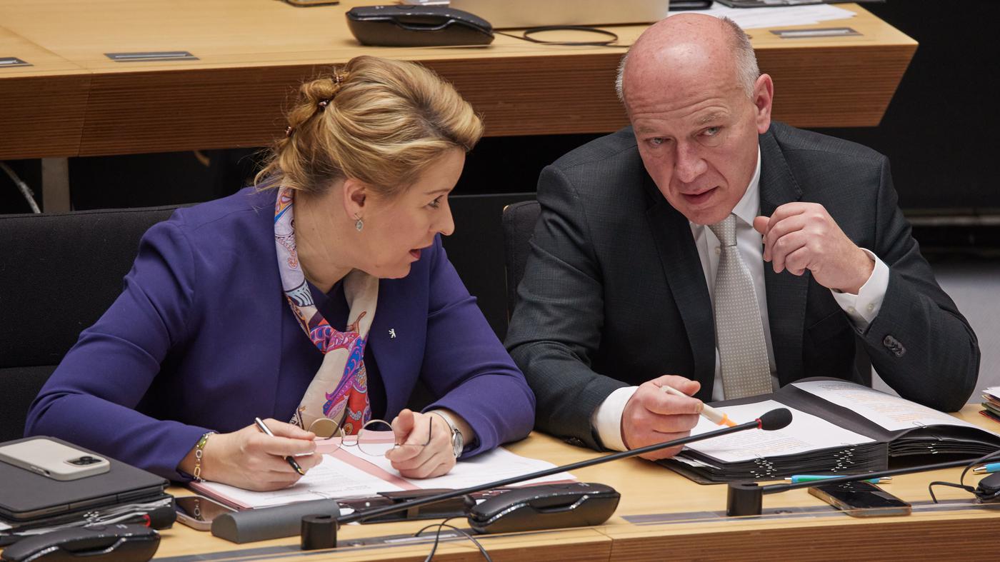 Giffey stellt sich erneut gegen Wegner und den Berliner Senat