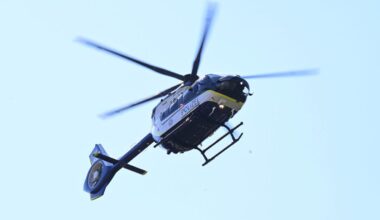 Karlsruhe: Polizei-Hubschrauber sucht vermissten 19-Jährigen