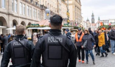 Diebe, Drohnen, Dankeschön: Viel zu tun für Striezelwache in Dresden