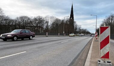 Prießnitzgrundbrücke in Dresden wird überprüft