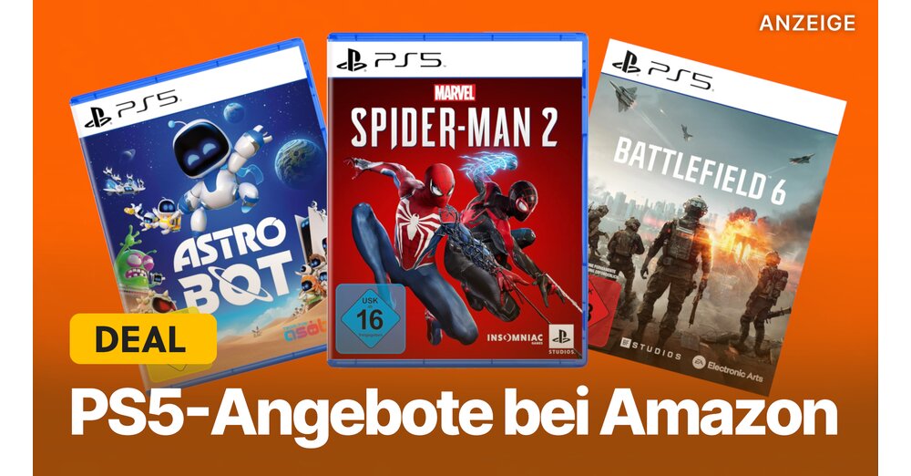 Das sind die 10 besten Angebote von Astro Bot bis Spider-Man 2!