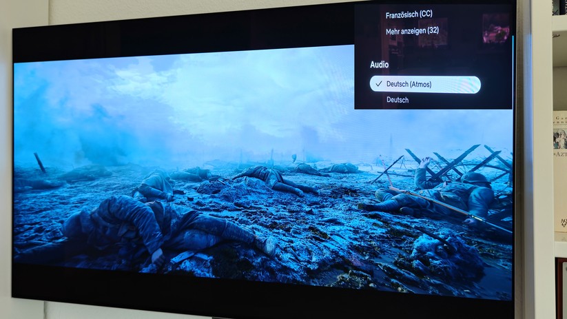 Die Netflix-Produktion Im Westen nix Neues bietet als einer von wenigen Filmen Unterstützung für Dolby Atmos.