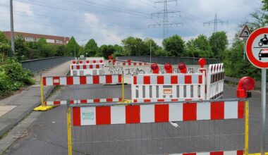 Neue Brücke "Rather Straße" Anfang 2026 fertig