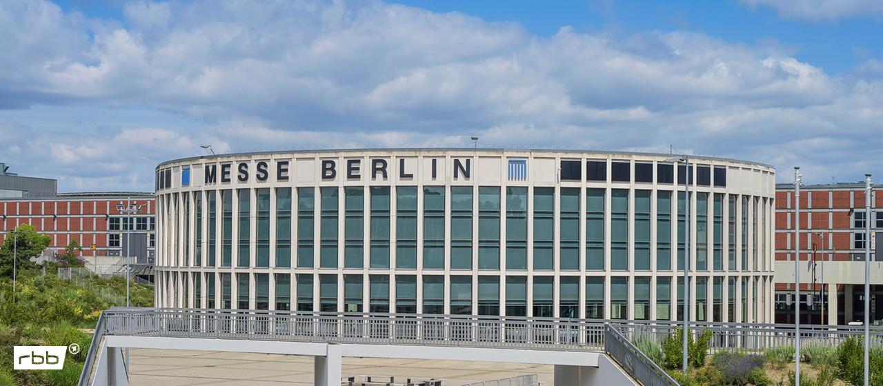 Messe Berlin, Eingang Süd. (Quelle: dpa/Joko)
