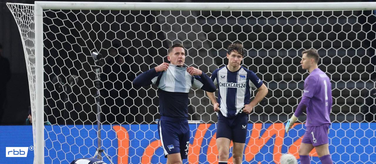 Frust bei Hertha BSC (imago images/Beautiful Sports)