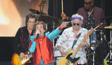 Rolling Stones sagen Tour 2026 wegen Keith Richards ab