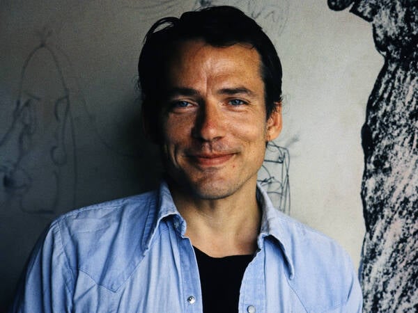 Rosa von Praunheim, deutscher Film- sowie Theaterregisseur, Produzent und Autor, Deutschland um 1990. Copyright: HartwigxValdmanis Nur redaktionelle Nutzung. Editorial usage only. VAL_7205001723