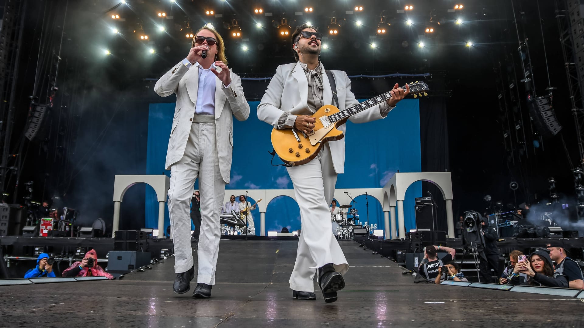 Roy Bianco & Die Abbrunzati Boys (Archivbild): Die Italo-Schlager-Band aus München und Augsburg trat in diesem Jahr sogar bei Rock im Park auf.