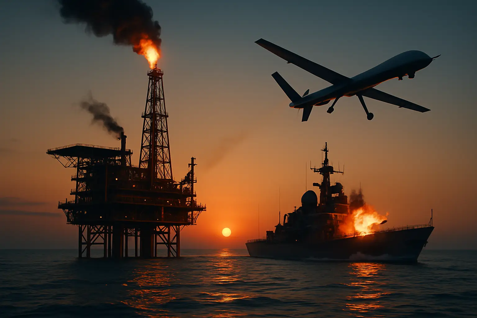 Russland attackiert Odessa: Ukraine meldet Angriff auf russische Ölbohrplattform und Kriegsschiff - ntv.de