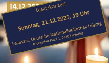 Sankta Lucia - Skandinavische Weihnacht - Weihnachtskonzert Konzertchor Leipzig