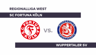 SC Fortuna Köln - Wuppertaler SV: Rückrundenauftakt für Fortuna Köln - Regionalliga West