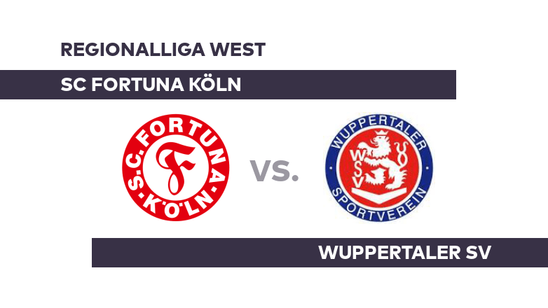 SC Fortuna Köln - Wuppertaler SV: Rückrundenauftakt für Fortuna Köln - Regionalliga West