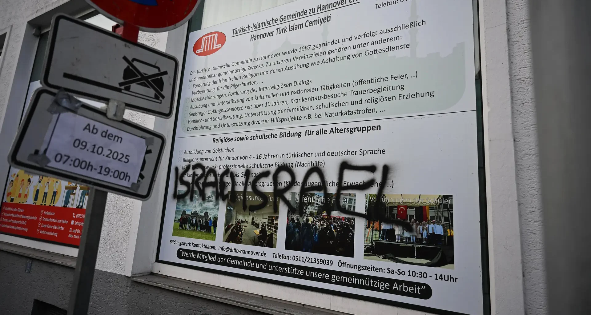 Hannover: Islamische Gemeinden mit Parolen beschmiert