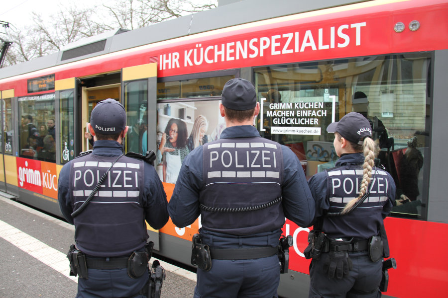 Schwerpunktkontrolle von VBK und Polizei in der Adventszeit